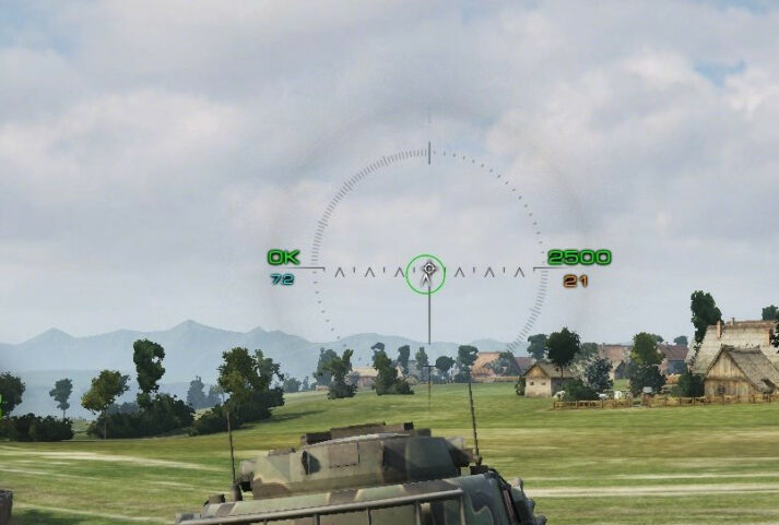 Прицел дамоклов меч для World of Tanks